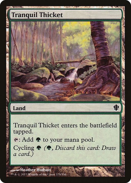 Tranquil Thicket in the group Magic the Gathering / Sets / Commander 2013 at Proxyprinters.com (41375)