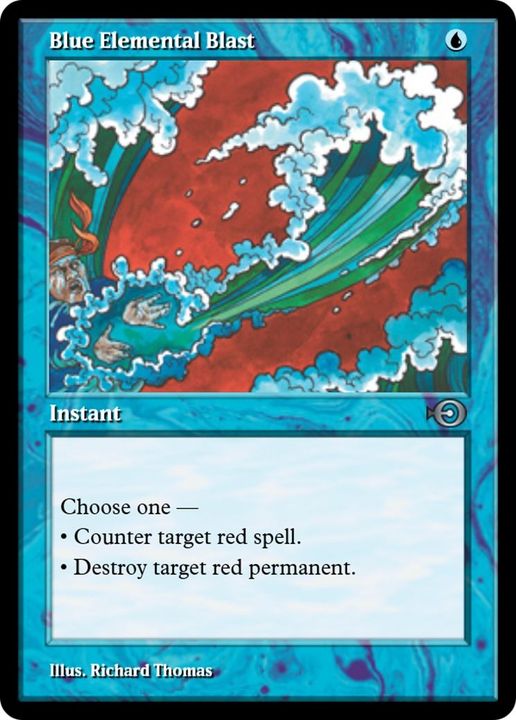 Blue Elemental Blast in the group Singles at Proxyprinters.com (41387)