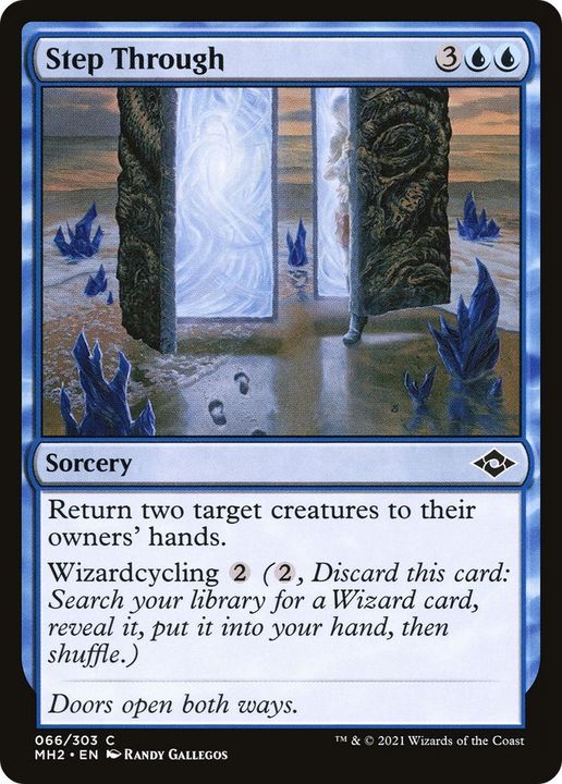 Step Through in the group Magic the Gathering / Types / Colors / Blue at Proxyprinters.com (41395)