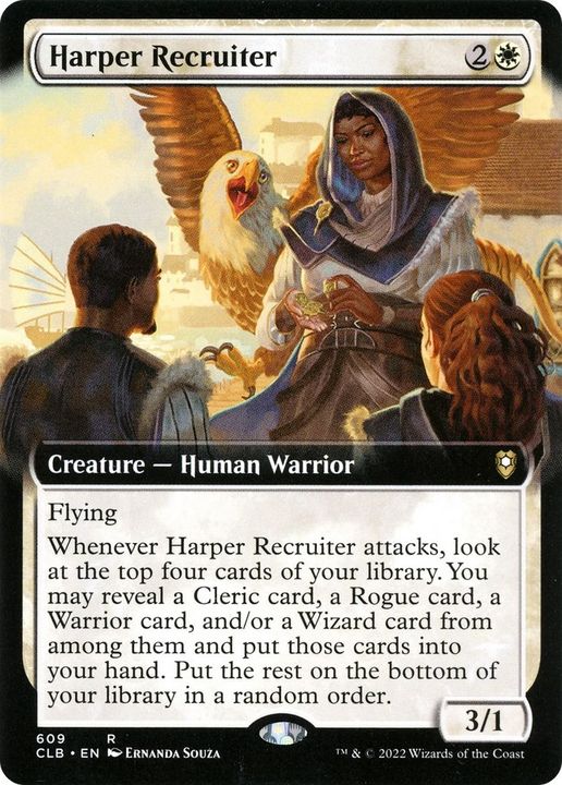 Harper Recruiter in the group Magic the Gathering / Types / Creatures / Warrior at Proxyprinters.com (41398)