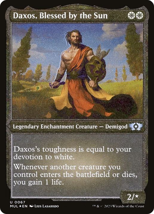 Daxos, Blessed by the Sun in the group Advanced search at Proxyprinters.com (41399)