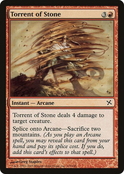 Torrent of Stone in the group Magic the Gathering / Types / Colors / Red at Proxyprinters.com (41402)