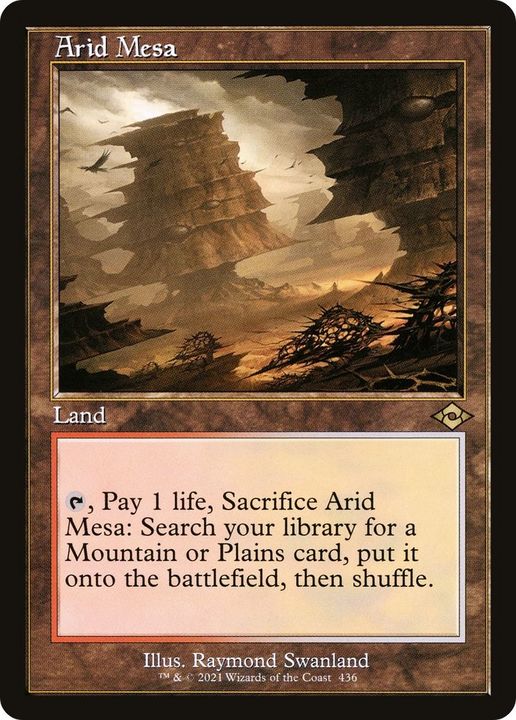 Arid Mesa in the group Magic the Gathering / Types / Colors / Colorless at Proxyprinters.com (41404)