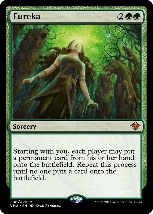 Eureka in the group Magic the Gathering / Types / Colors / Green at Proxyprinters.com (41413)