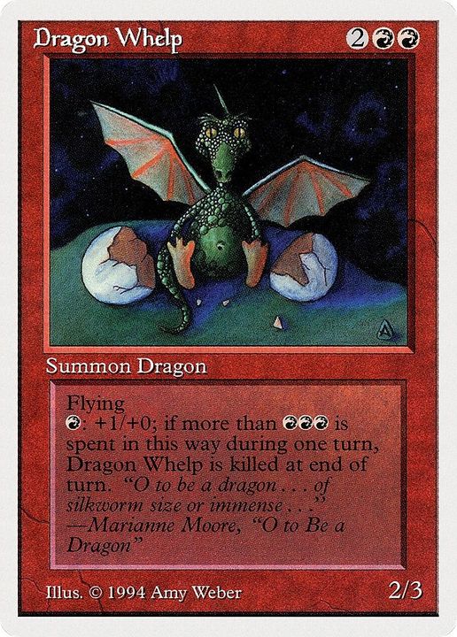 Dragon Whelp in the group Magic the Gathering / Types / Colors / Red at Proxyprinters.com (41425)