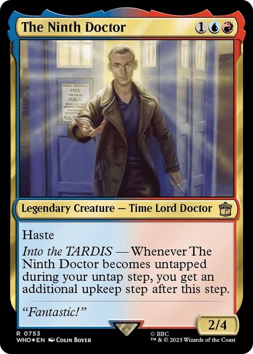 The Ninth Doctor in the group Magic the Gathering / Sets / Doctor Who at Proxyprinters.com (41430)