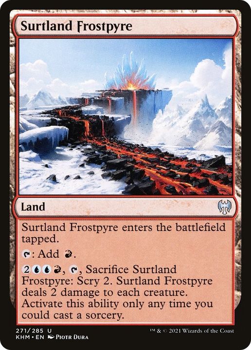 Surtland Frostpyre in the group Magic the Gathering / Types / Colors / Colorless at Proxyprinters.com (4146)