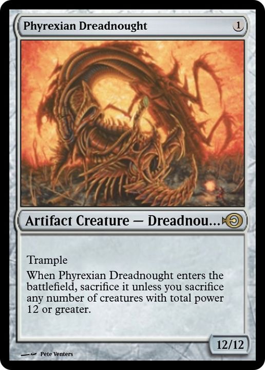 Phyrexian Dreadnought in the group Advanced search at Proxyprinters.com (41518)