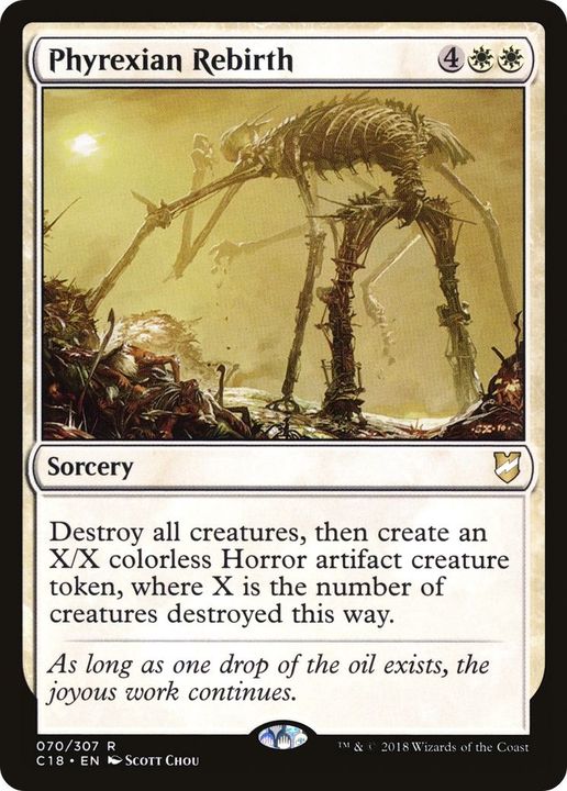 Phyrexian Rebirth in the group Magic the Gathering / Types / Colors / White at Proxyprinters.com (41524)