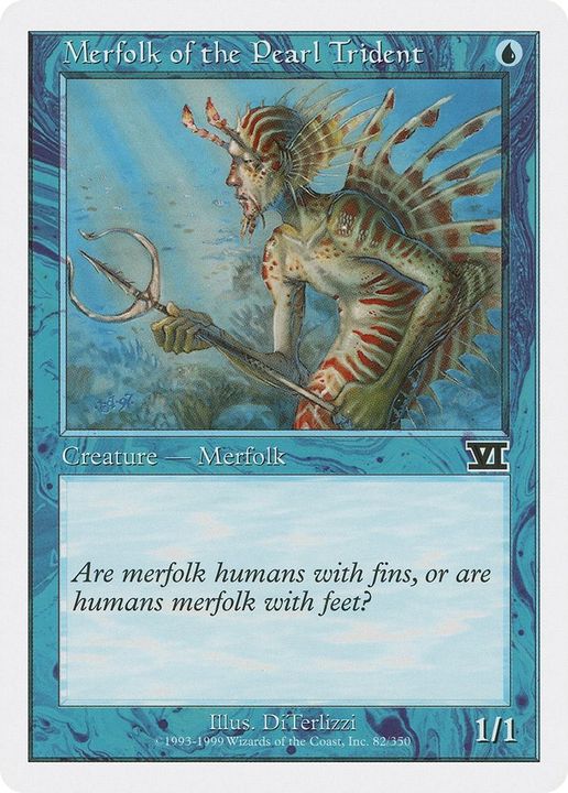 Merfolk of the Pearl Trident in the group Magic the Gathering / Types / Colors / Blue at Proxyprinters.com (41527)