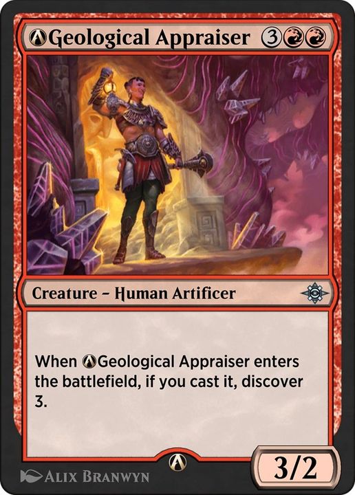 A-Geological Appraiser in the group Magic the Gathering / Types / Creatures / Human at Proxyprinters.com (41563)