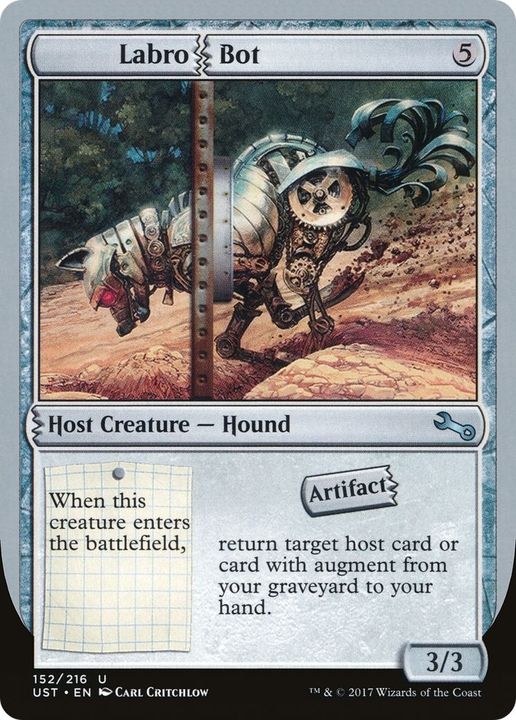 Labro Bot in the group Magic the Gathering / Types / Colors / Colorless at Proxyprinters.com (41568)