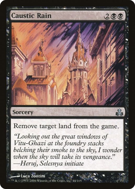 Caustic Rain in the group Magic the Gathering / Types / Colors / Black at Proxyprinters.com (41591)