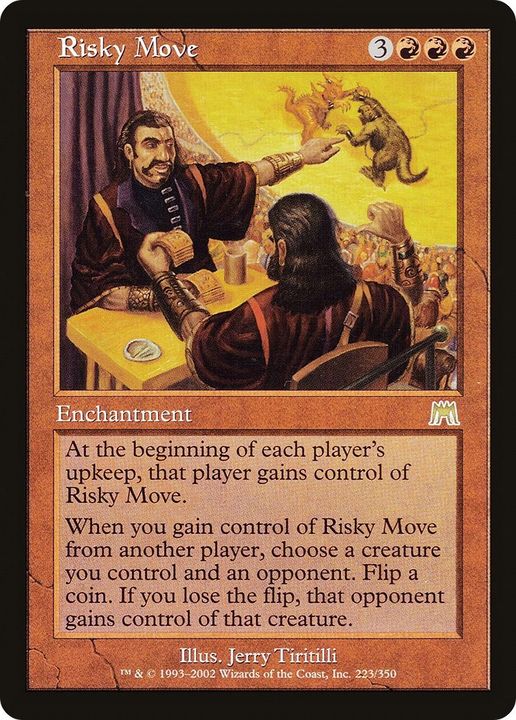 Risky Move in the group Magic the Gathering / Sets / Onslaught at Proxyprinters.com (4160)