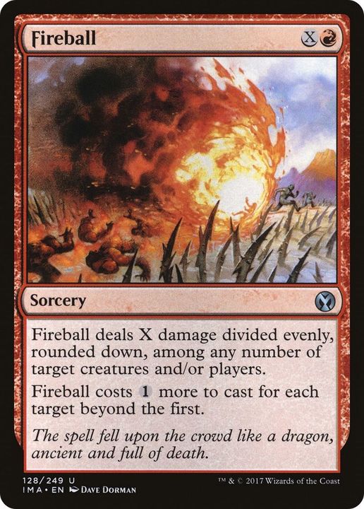 Fireball in the group Magic the Gathering / Types / Colors / Red at Proxyprinters.com (41646)