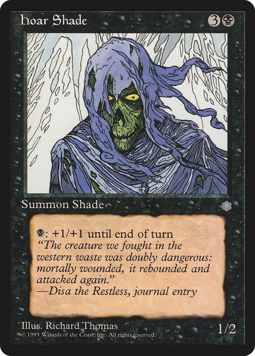 Hoar Shade in the group Magic the Gathering / Types / Colors / Black at Proxyprinters.com (41656)