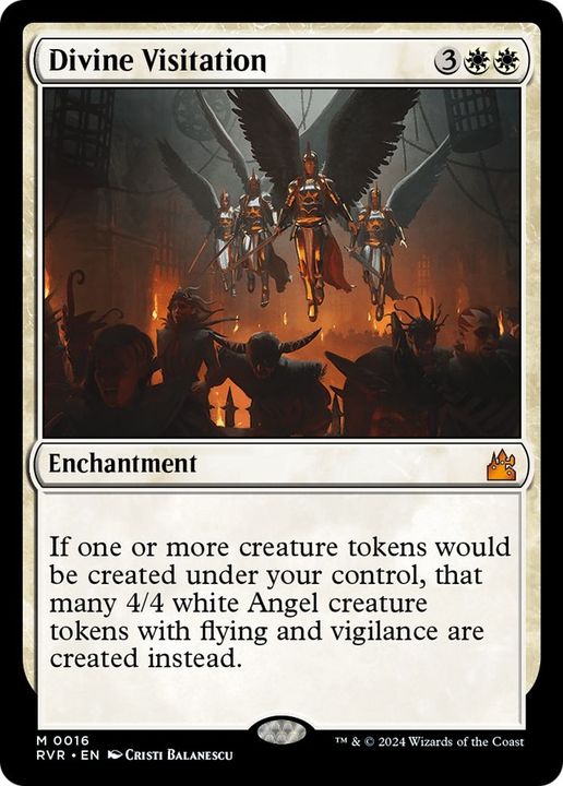 Divine Visitation in the group Magic the Gathering / Sets / Ravnica: City of Guilds Promos at Proxyprinters.com (4167)