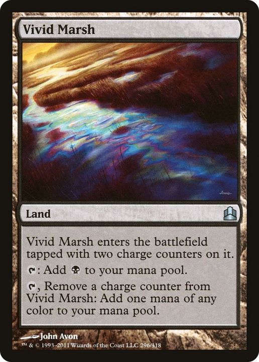 Vivid Marsh in the group Magic the Gathering / Sets / Commander 2011 at Proxyprinters.com (41671)