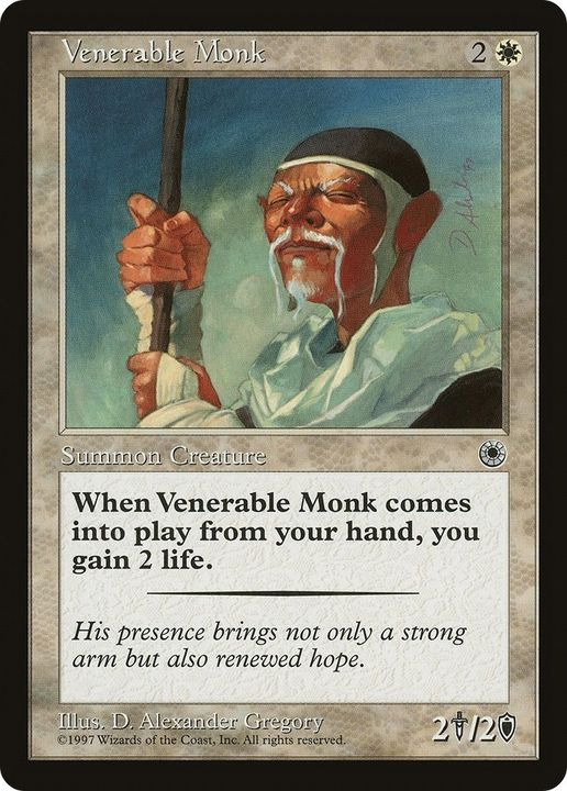 Venerable Monk in the group Magic the Gathering / Sets / Portal at Proxyprinters.com (41672)