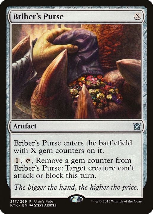 Briber's Purse in the group Magic the Gathering / Types / Artifacts / Artifact at Proxyprinters.com (41694)