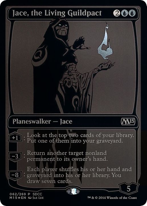 Jace, the Living Guildpact in the group Magic the Gathering / Types / Colors / Blue at Proxyprinters.com (41718)