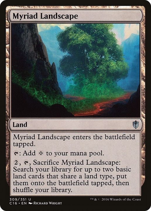 Myriad Landscape in the group Magic the Gathering / Types / Colors / Colorless at Proxyprinters.com (41732)