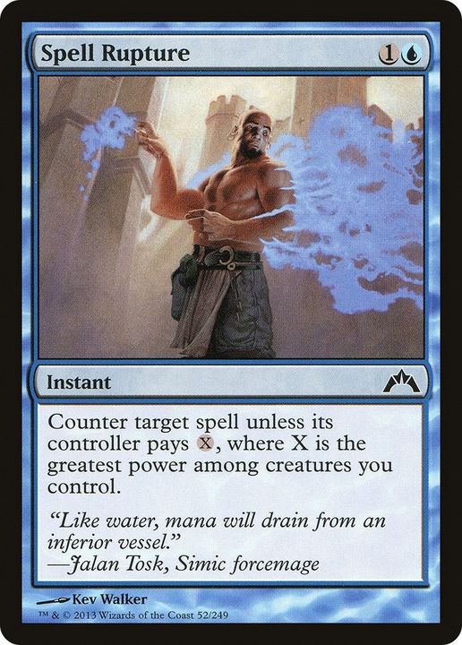 Spell Rupture in the group Magic the Gathering / Types / Colors / Blue at Proxyprinters.com (41747)