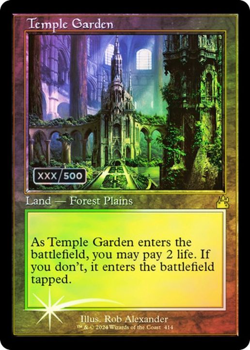 Temple Garden in the group Magic the Gathering / Types / Land / Forest at Proxyprinters.com (41779)