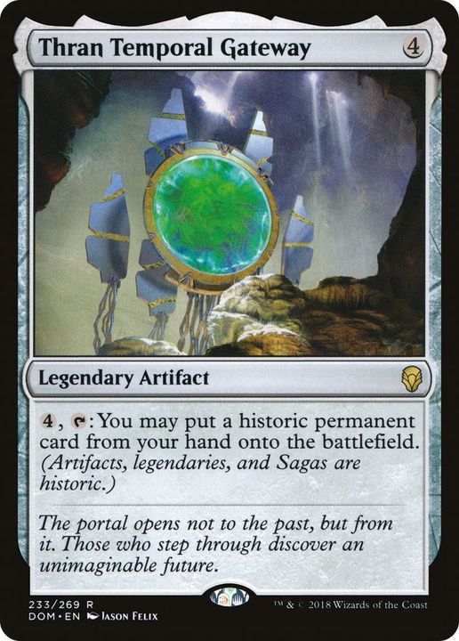 Thran Temporal Gateway in the group Magic the Gathering / Types / Artifacts / Legendary Artifact at Proxyprinters.com (41788)