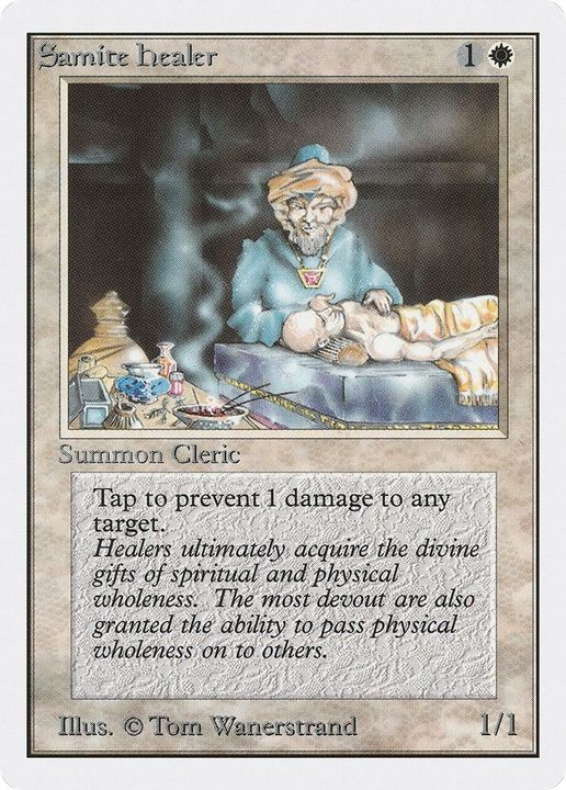 Samite Healer in the group Magic the Gathering / Types / Creatures / Human at Proxyprinters.com (41789)