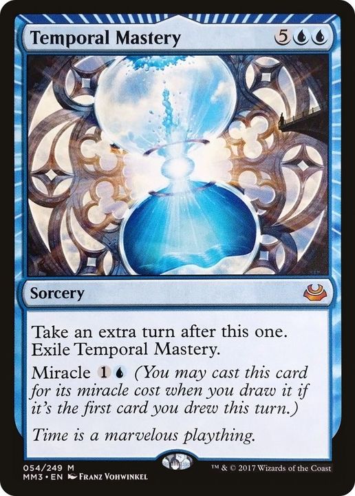 Temporal Mastery in the group Magic the Gathering / Types / Colors / Blue at Proxyprinters.com (41825)