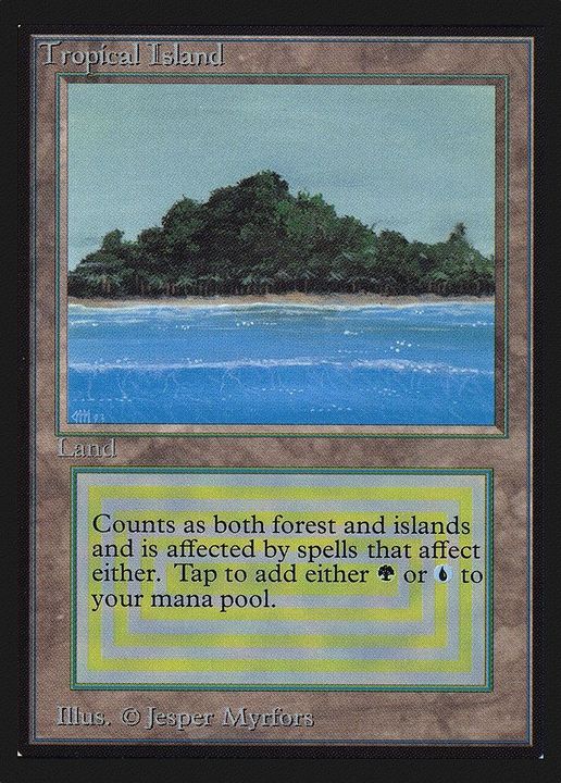 Tropical Island in the group Magic the Gathering / Sets / Intl. Collectors' Edition at Proxyprinters.com (41827)