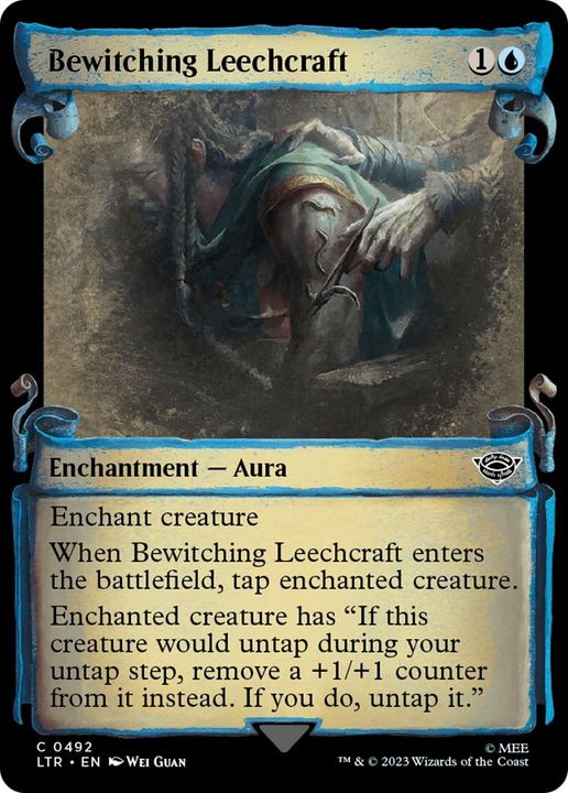 Bewitching Leechcraft in the group Magic the Gathering / Types / Colors / Blue at Proxyprinters.com (41848)