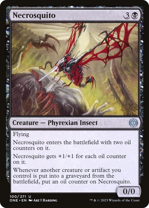 Necrosquito in the group Magic the Gathering / Sets / Phyrexia: All Will Be One at Proxyprinters.com (41855)