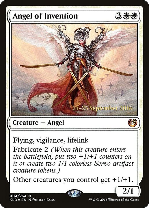 Angel of Invention in the group Magic the Gathering / Sets / Kaladesh Promos at Proxyprinters.com (41856)