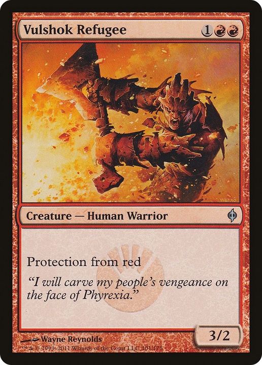 Vulshok Refugee in the group Magic the Gathering / Sets / New Phyrexia at Proxyprinters.com (4187)