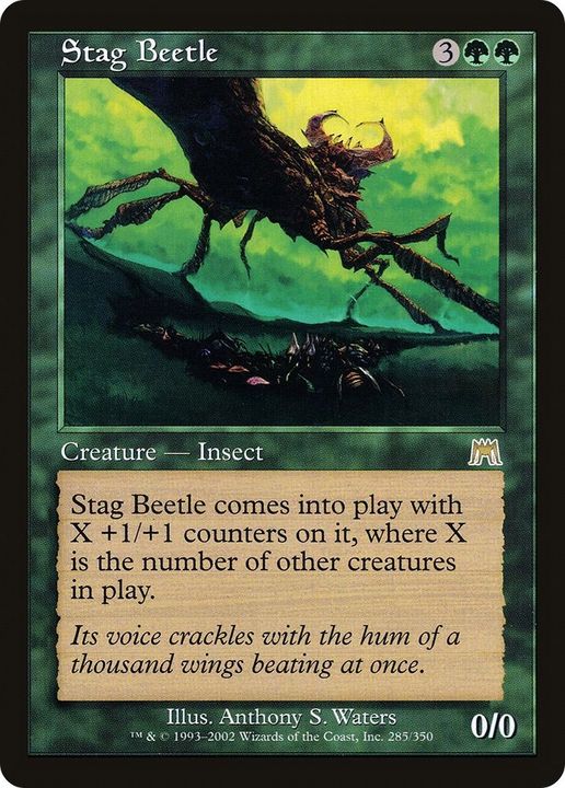 Stag Beetle in the group Magic the Gathering / Types / Colors / Green at Proxyprinters.com (41899)