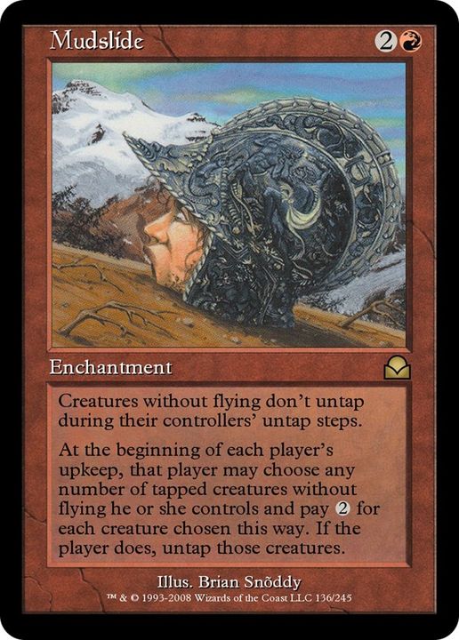 Mudslide in the group Magic the Gathering / Types / Enchantment / Enchantment at Proxyprinters.com (419)