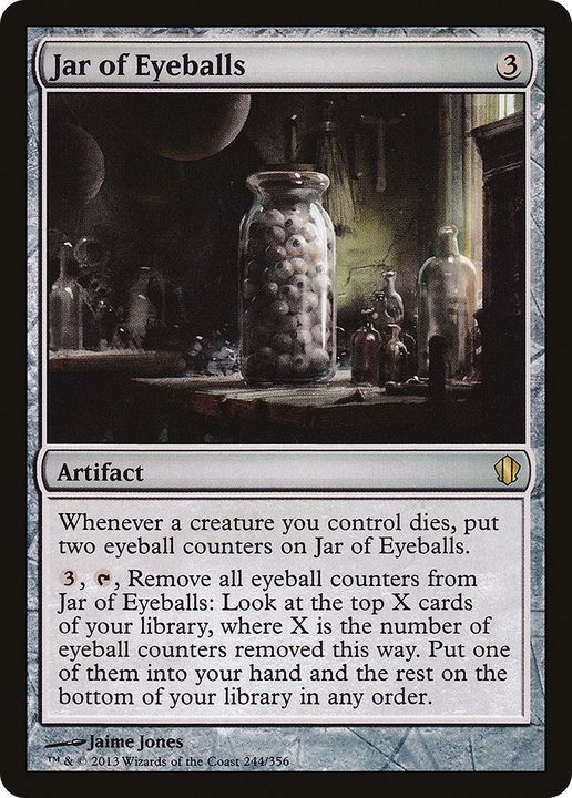 Jar of Eyeballs in the group Magic the Gathering / Types / Artifacts / Artifact at Proxyprinters.com (41917)