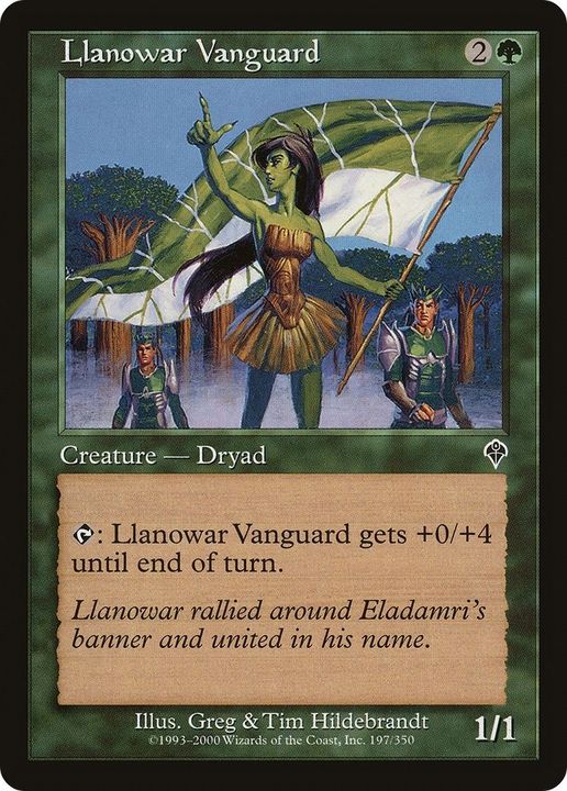 Llanowar Vanguard in the group Magic the Gathering / Types / Colors / Green at Proxyprinters.com (41941)