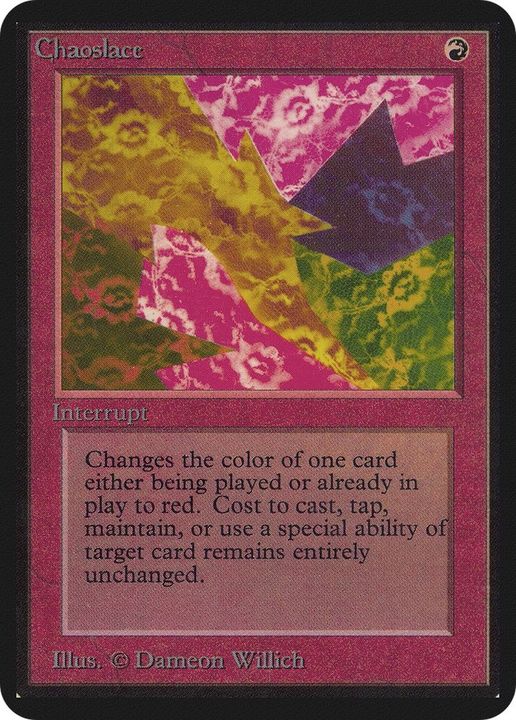 Chaoslace in the group Magic the Gathering / Types / Colors / Red at Proxyprinters.com (41945)