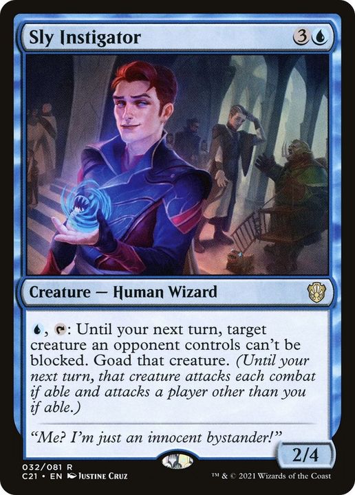 Sly Instigator in the group Magic the Gathering / Sets / Commander 2021 at Proxyprinters.com (41954)