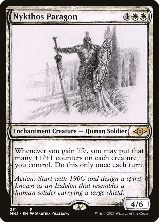 Nykthos Paragon in the group Magic the Gathering / Types / Creatures / Human at Proxyprinters.com (41961)