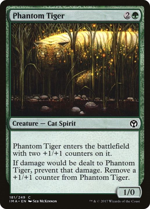 Phantom Tiger in the group Magic the Gathering / Sets / Iconic Masters Tokens at Proxyprinters.com (41966)