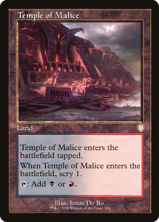 Temple of Malice in the group Magic the Gathering / Types / Colors / Colorless at Proxyprinters.com (41986)