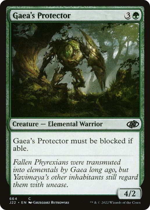 Gaea's Protector in the group Magic the Gathering / Types / Creatures / Warrior at Proxyprinters.com (4199)