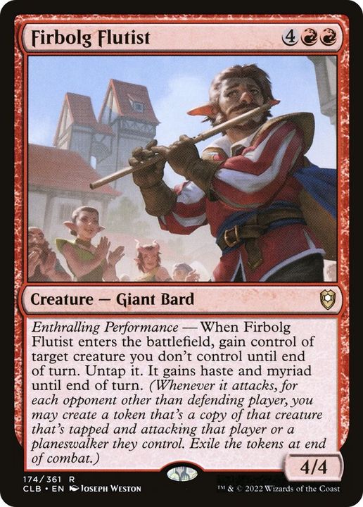 Firbolg Flutist in the group Magic the Gathering / Types / Colors / Red at Proxyprinters.com (42021)