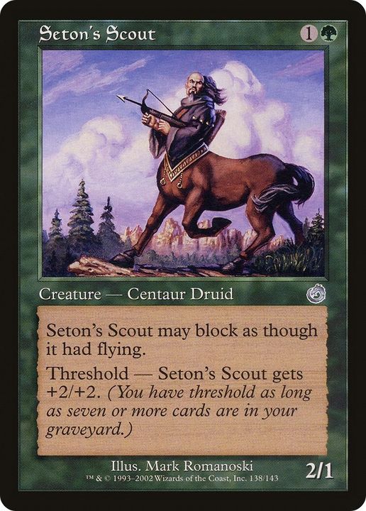 Seton's Scout in the group Magic the Gathering / Types / Colors / Green at Proxyprinters.com (42030)