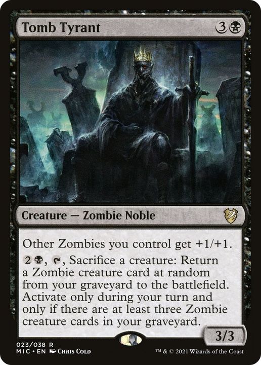 Tomb Tyrant in the group Magic the Gathering / Types / Creatures / Zombie at Proxyprinters.com (42039)