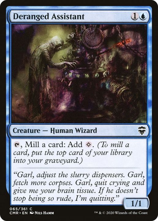 Deranged Assistant in the group Magic the Gathering / Types / Creatures / Wizard at Proxyprinters.com (42053)